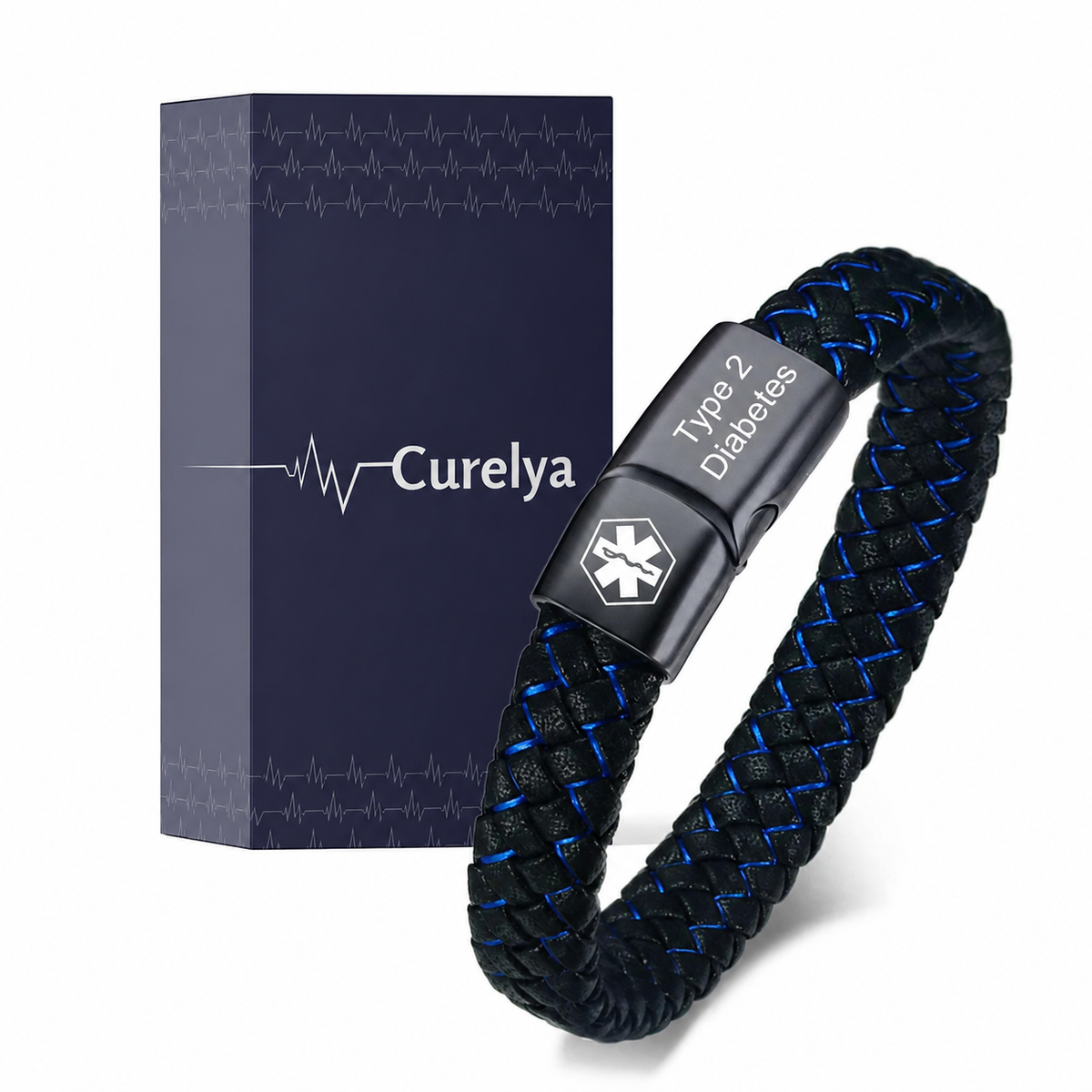 Curelya® – Bracelet médical Diabète